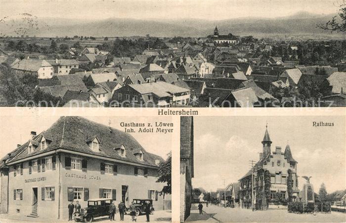 Heitersheim Gasthaus Loewen Rathaus
