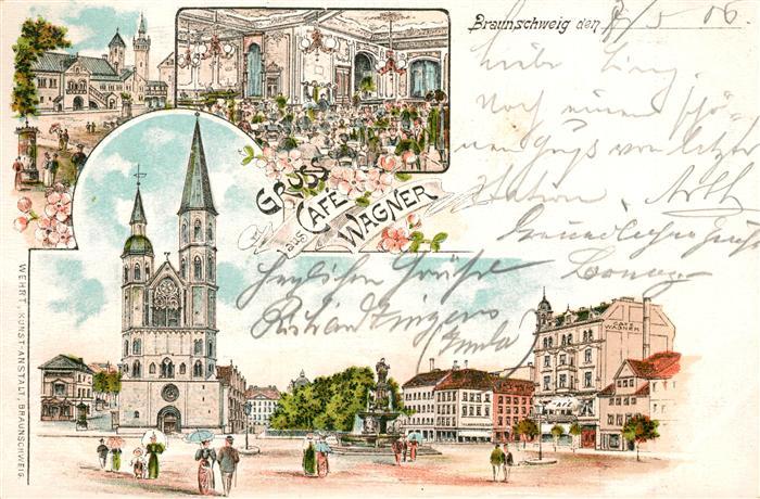 BRAUNSCHWEIG  CITY Cafe Wagner