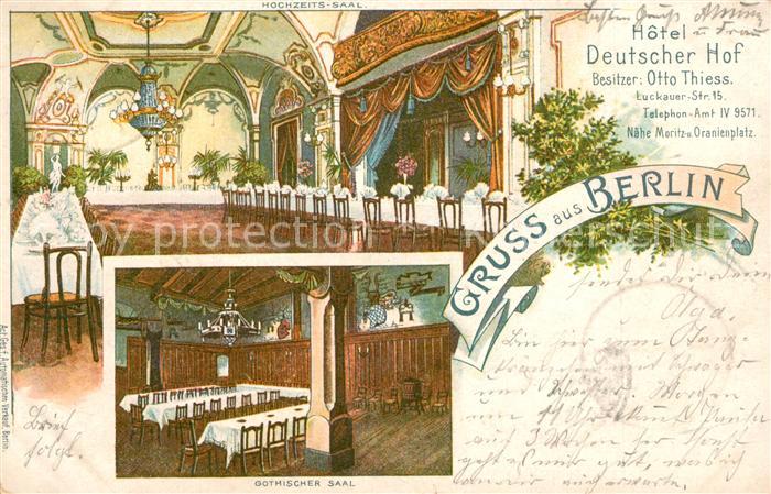 Berlin Hotel Deutscher Hof