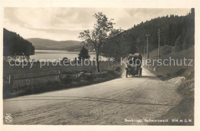 Seebrugg Postbus nach Sankt Blasien