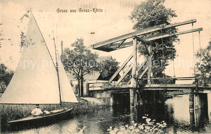 Gross Koeris Segelboot