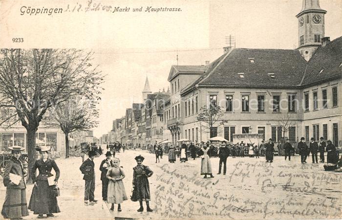 Goeppingen Markt Hauptstrasse