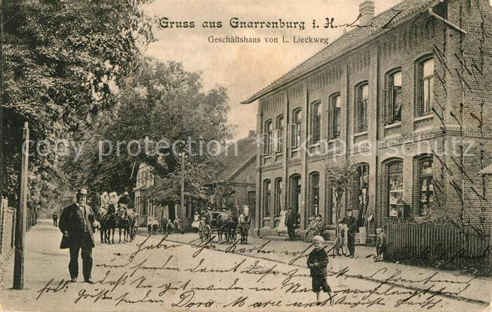 Gnarrenburg Geschaeftshaus von L. Lieckweg