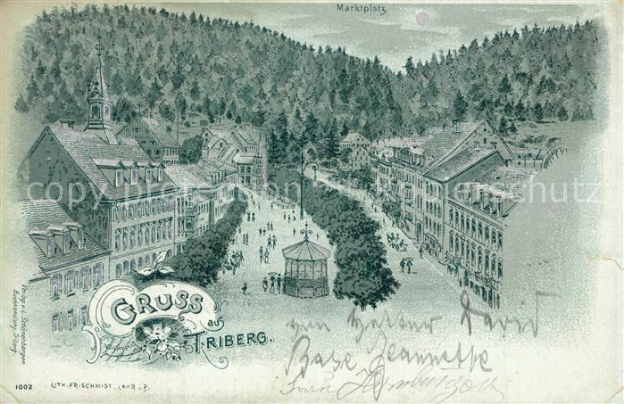 Triberg Schwarzwald Marktplatz