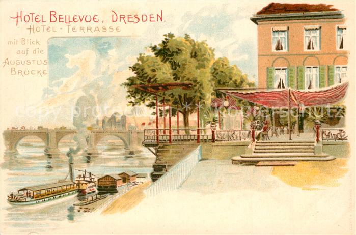 Dresden Hotel Bellevue Augustusbruecke
