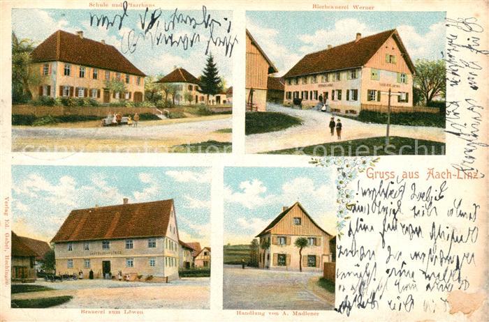 Aach-Linz Brauerei Loewen Bierbrauerei Werner