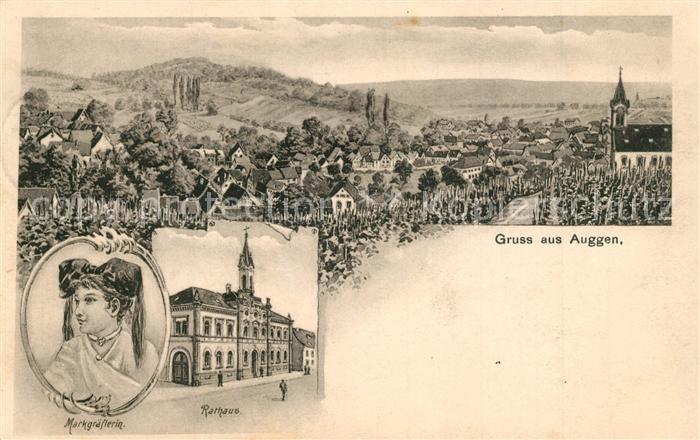 Auggen Rathaus Tracht