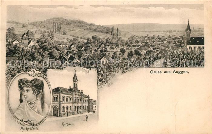 Auggen Tracht Rathaus