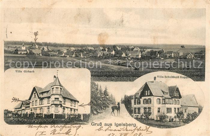 Igelsberg Villa Schultheiss Kappler Villa Girbach