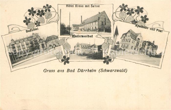 Bad Duerrheim Hotel Kreuz Badhotel Apotheke