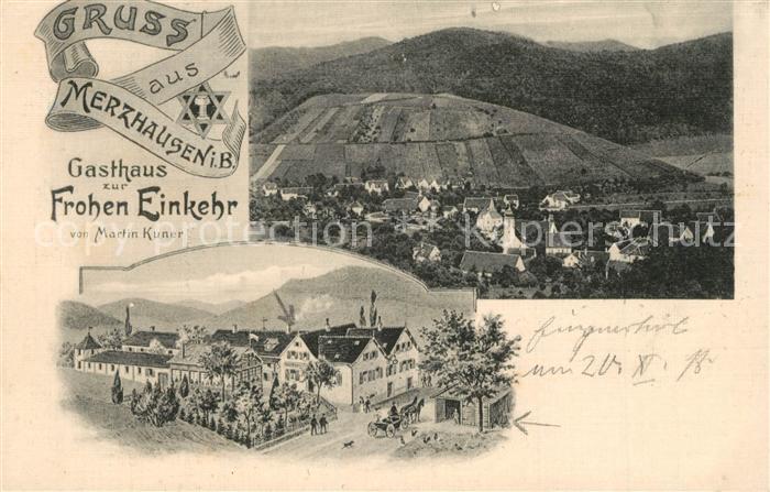 Merzhausen Breisgau Gasthaus zur Frohen Einkehr