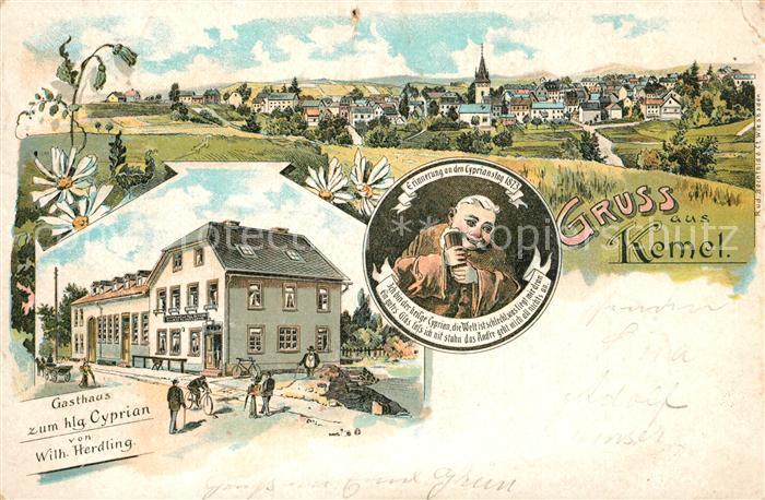 Kemel Heidenrod Gasthaus zum hlg. Cyprian