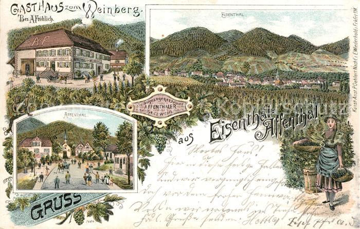 Eisental Affental Gasthaus zum Weinberg