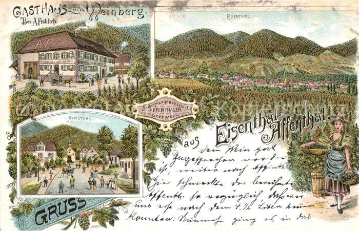 Eisental Gasthaus zum Weinberg Affenthal