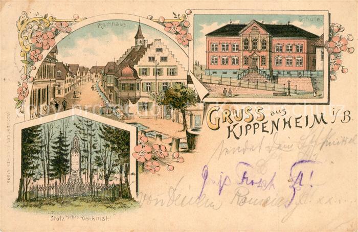 Kippenheim Rathaus Stulzsches Denkmal