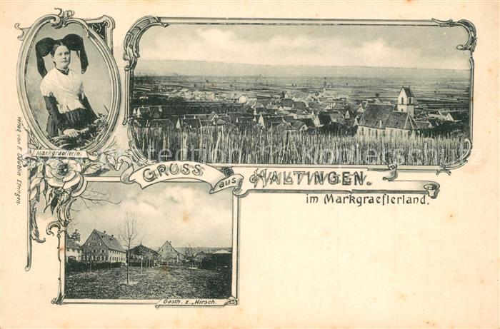 Haltingen Weil am Rhein BW Gasthaus Hirsch Tracht