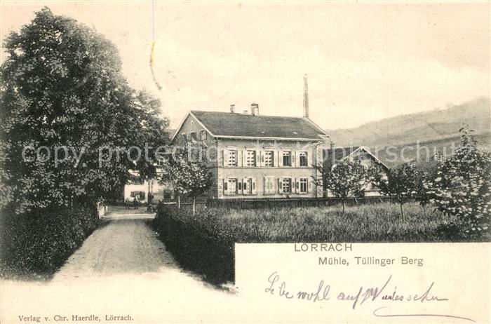 Loerrach Muehle Tuellinger Berg