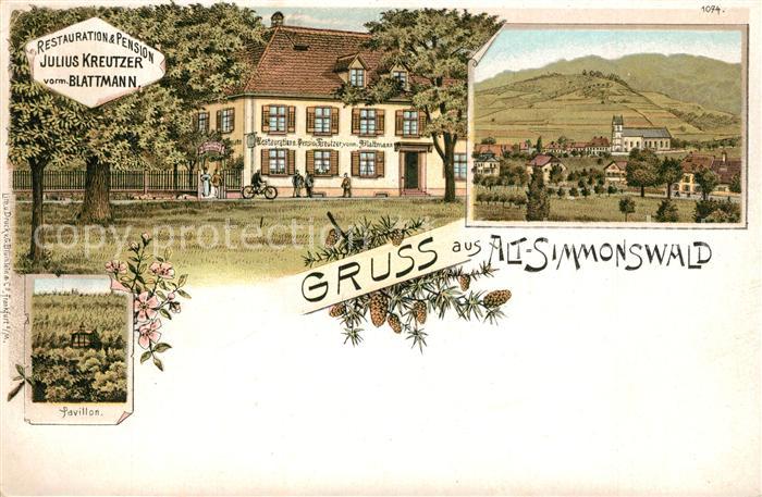 Simonswald Restaurant Julius Kreutzer Pavillon
