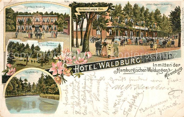 Ahrensburg Hotel Waldburg Karpfenteich