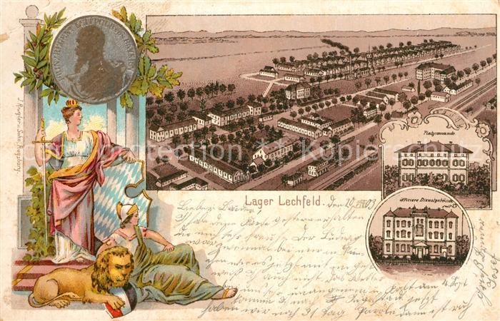 Lechfeld Lager Platzcomando Offieziers Dienstgebaeude