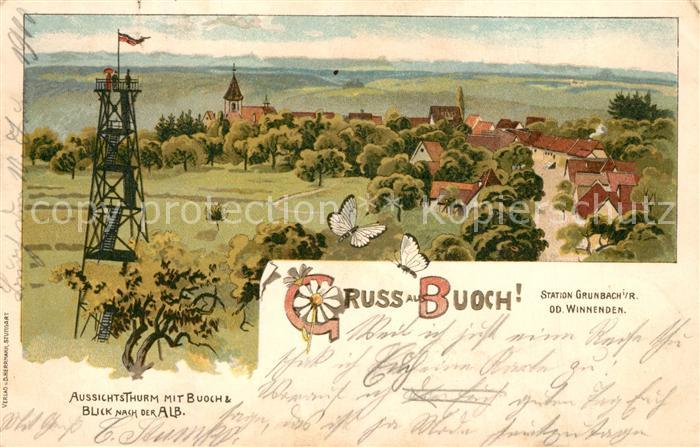 Buoch Aussichtsturm Albblick