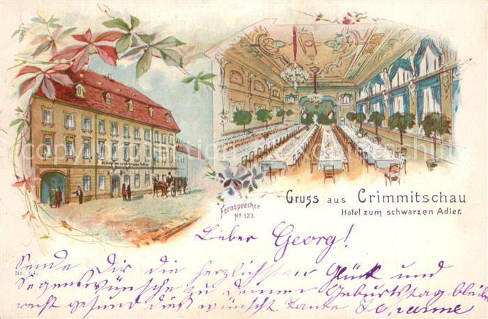 Crimmitschau Hotel zum schwarzen Adler
