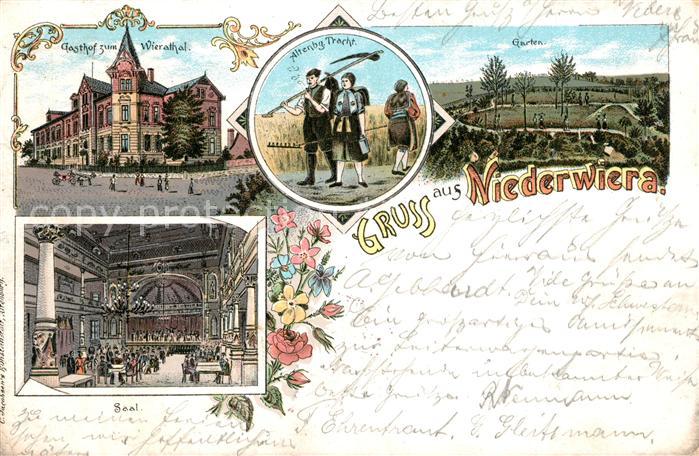 Oberwiera Niederwiera Tracht Gasthof Wierathal