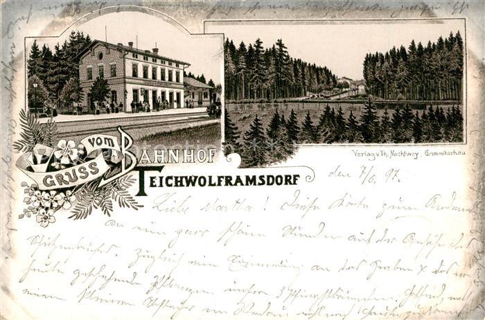 Teichwolframsdorf Bahnhof