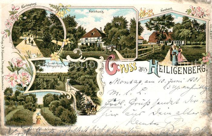 Heiligenberg Baden Forsthaus Wittigsplatz Gartenplatz