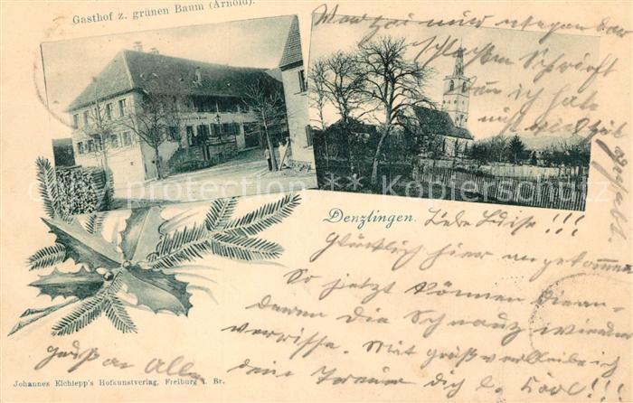 Denzlingen Gasthof gruenen Baum