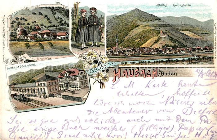 Hausach Tracht Bahnhof Bahnhofhotel