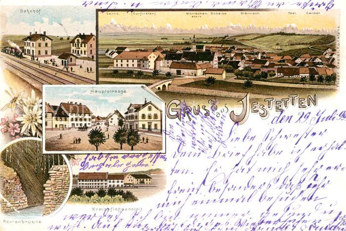 Jestetten Hauptstrasse Bahnhof Roemerbruecke