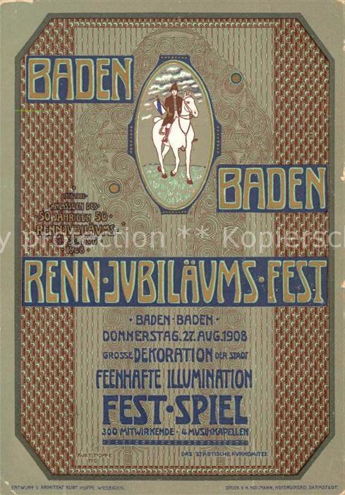 Baden-Baden Renn-Jubilaeums-Fest