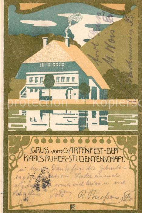 Karlsruhe Baden Gartenfest-der-Karlsruher-Studentenschaft