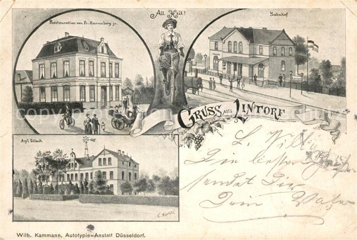 Lintorf Ratingen Bahnhof Restaurant von Karrenberg