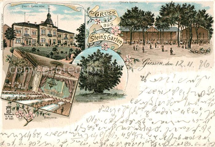 Giessen Lahn Steins Garten Saalbau