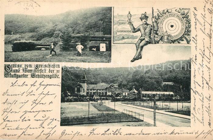 Stuttgart Greischiessen Sommerfest Schuetzengilde