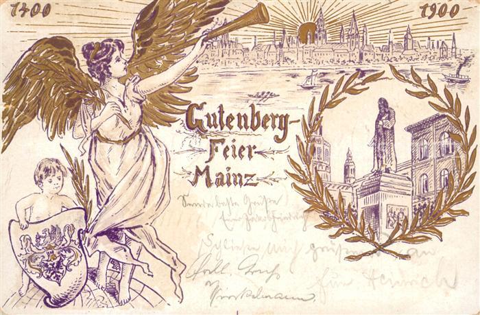 Mainz Rhein Gutenberg-Feier