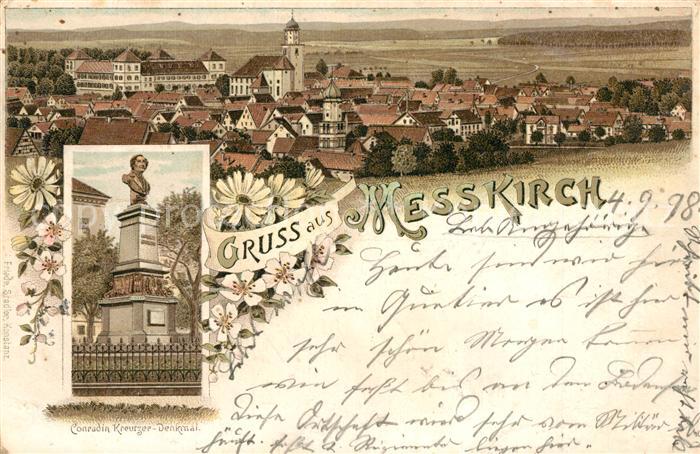 Messkirch Conradin Kreutzer-Denkmal