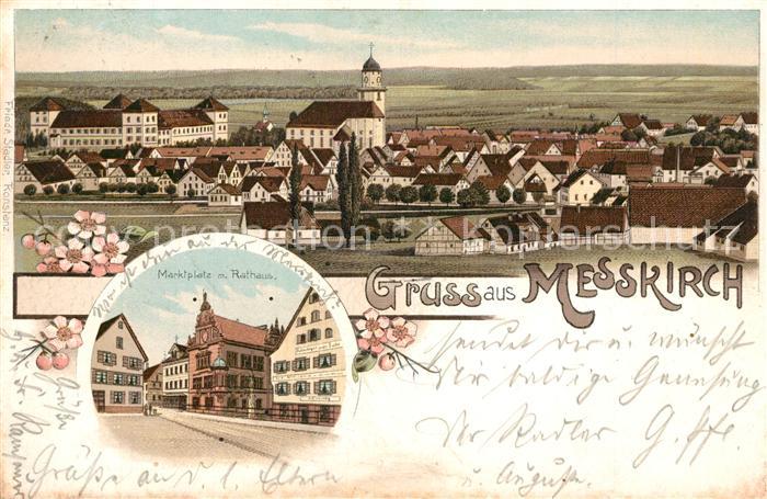 Messkirch Marktplatz Rathaus