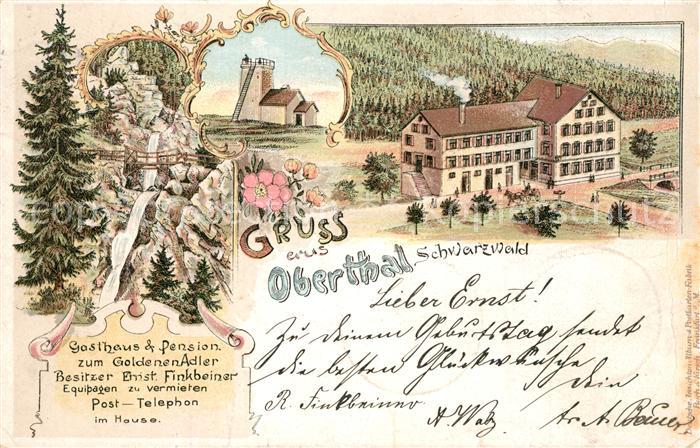 Obertal Baiersbronn Gasthaus zum Golenen Adler