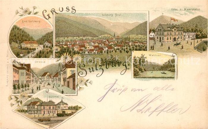 Sulzburg Freiburg Hotel Markgrafen Bahnhof