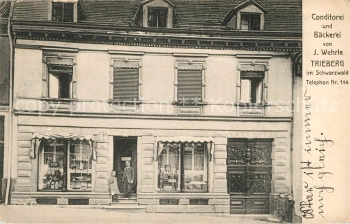 Triberg Schwarzwald Conditorei J. Wehrle