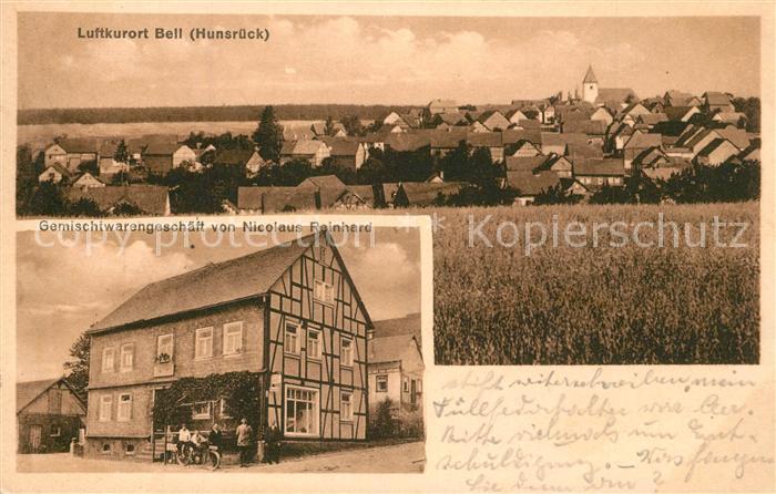 Bell Hunsrueck Gemischtwarengeschaeft von Nicolaus Reinhard