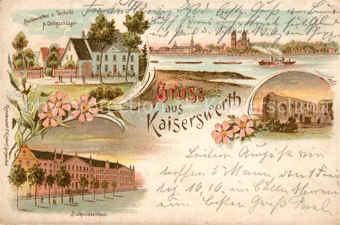 Kaiserwerth Restaurant Tonhalle Diakonissenhaus