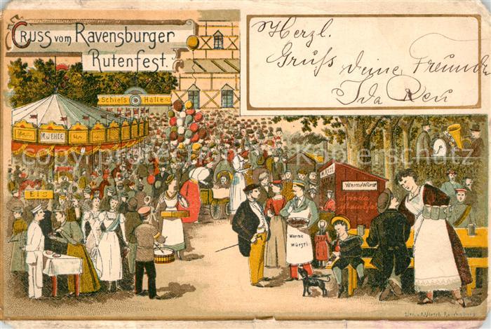 Ravensburg Wuerttemberg Futenfelst Schiefshalle