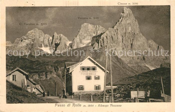 Passo Rolle Albergo Vezzana