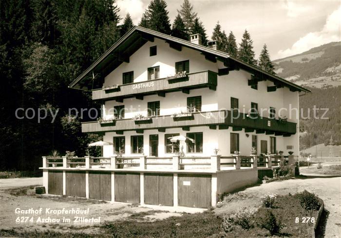 Aschau Zillertal Gasthof Krapferhäusl