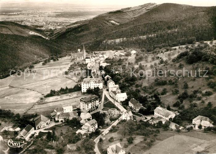Thannenkirch Vue aerienne vers la Plaine d Alsace