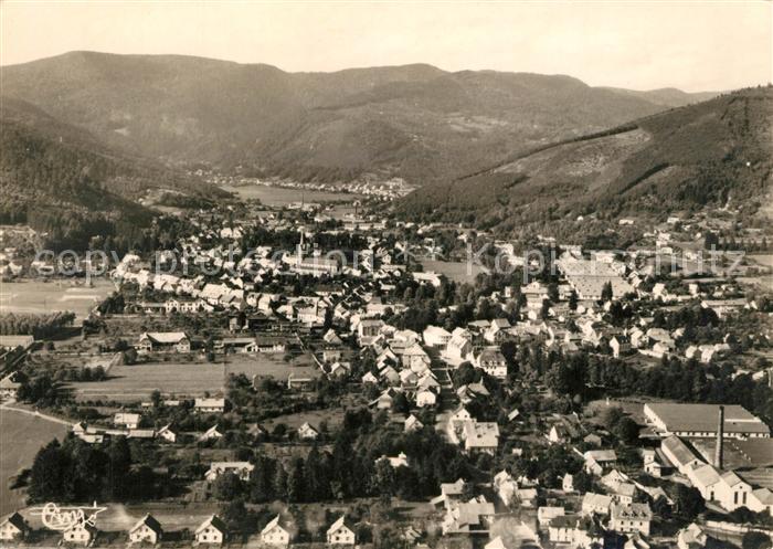 Giromagny Vue generale aerienne